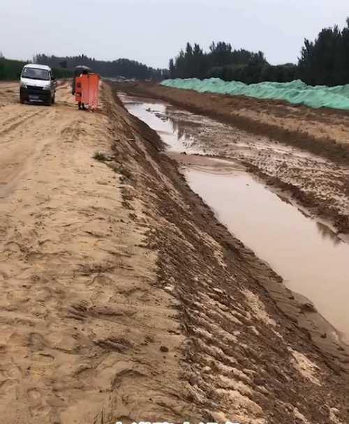 天津红桥区河道降水
